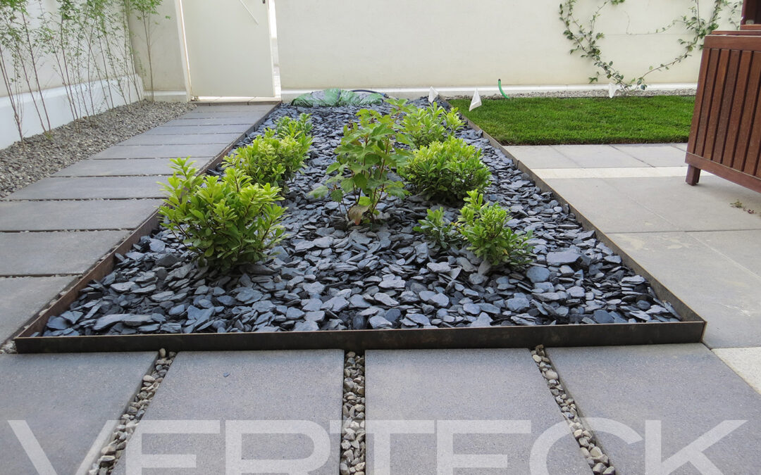 Un giardino in parte pensile tutto da vivere