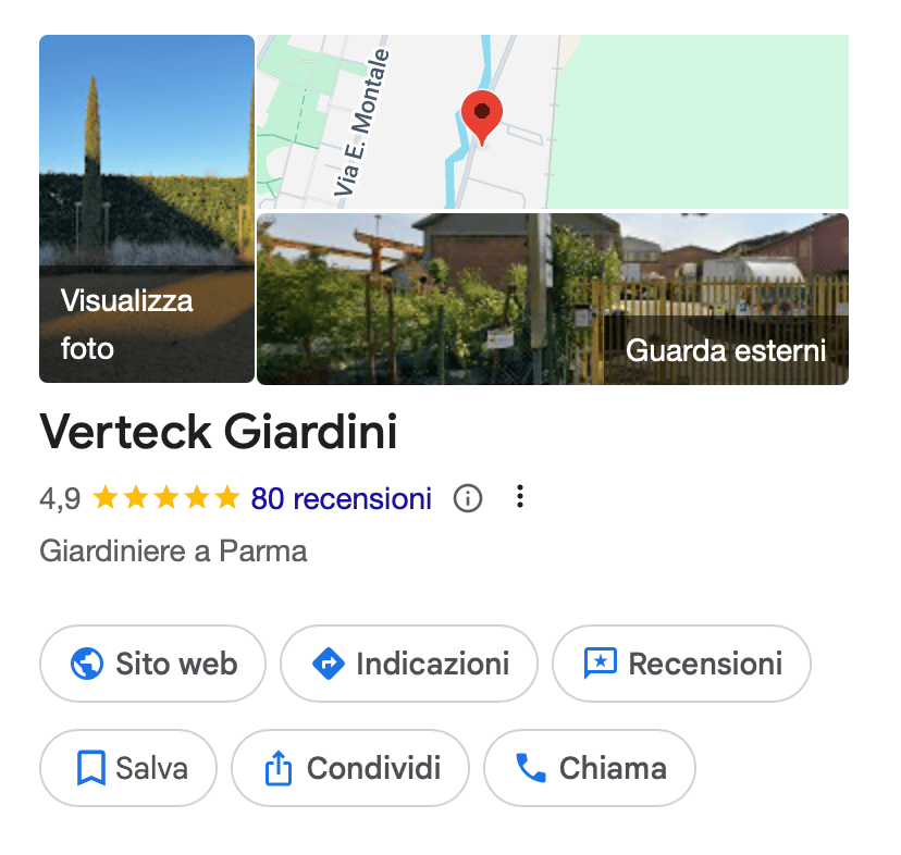 Recensioni Verteck Giardini