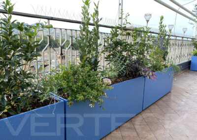 A Fornovo, un terrazzo in vista della Pieve