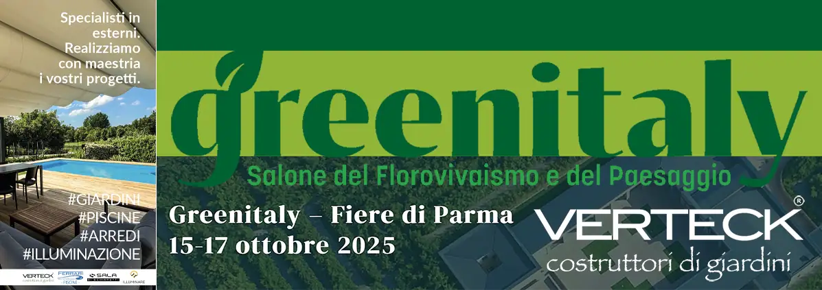 Greenitaly a Parma con verteck giardini