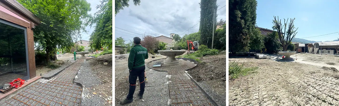 Corte camillo lavori in corso